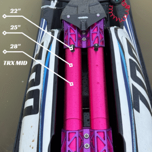 TRX MID Handle Pole Modular Lengths: 22" – 25" – 28"